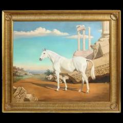 Jean Eleanor Bowman Jean Bowman American 1918 1994 White Arabian Portrait of a Horse 1947 - 3880879