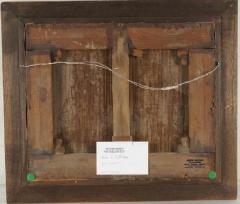 Jean Francois Chabolle Oil Painting of a Knights Tomb Jean Francois Chabolle Paris Collection - 2163982