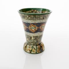 Jean Gerbino 3 French Vallauris Clay Mosaic Vase by Ceramicist Jean Gerbino - 626671