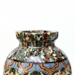 Jean Gerbino 3 French Vallauris Clay Mosaic Vase by Ceramicist Jean Gerbino - 626674