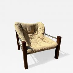 Jean Gillon Amazonas armchair by Jean Gillon for Italma Wood Art Brazil 1970s - 3133836