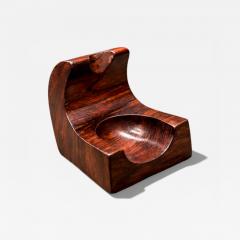 Jean Gillon Brazilian Mid Century Modern Pipe Holder in Rosewood Jean Gillon 1960s - 4547316