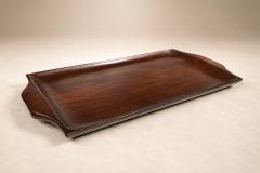 Jean Gillon Brazilian Modern Serving Tray in Jacarand by Jean Gillon for WoodArt - 4597024