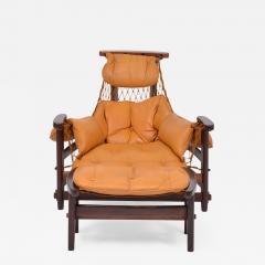 Jean Gillon Iconic Brazilian Jangada Lounge Chair with Ottoman by Jean Gillon - 2109785