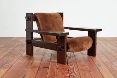 Jean Gillon JEAN GILLON PADDLE SHEARLING ARM CHAIRS - 3561997