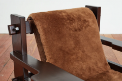 Jean Gillon JEAN GILLON PADDLE SHEARLING ARM CHAIRS - 3562112