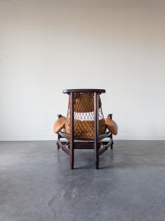 Jean Gillon Jangada Chair Ottoman by Jean Gillon for Italma Wood Art - 4487716