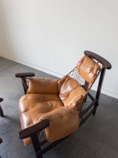 Jean Gillon Jangada Chair Ottoman by Jean Gillon for Italma Wood Art - 4487718