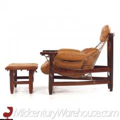 Jean Gillon Jean Gillon Jangada Mid Century Brazilian Rosewood and Leather - 3319121