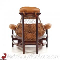 Jean Gillon Jean Gillon Jangada Mid Century Brazilian Rosewood and Leather - 3319156