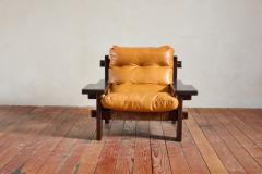 Jean Gillon Jean Gillon Leather Paddle Arm Chairs - 4060166