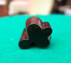 Jean Gillon Pipe Holder in Hardwood by Jean Gillon 1960s - 3299130
