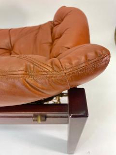Jean Gillon Tijuca Sofa in Leather by Jean Gillon for Italma Brazil Circa 1960 - 3536676