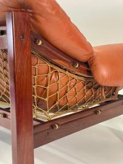 Jean Gillon Tijuca Sofa in Leather by Jean Gillon for Italma Brazil Circa 1960 - 3536688