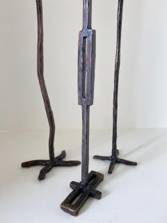 Jean Grisoni JEAN GRISONI BRONZE CANDLESTICKS - 2110314