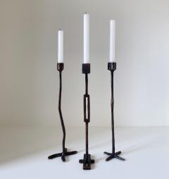 Jean Grisoni JEAN GRISONI BRONZE CANDLESTICKS - 2110318