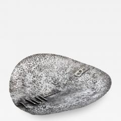 Jean Grisoni JEAN GRISONI UNIQUE HAMMERED FRENCH SOLID SILVER BOWL - 1753767