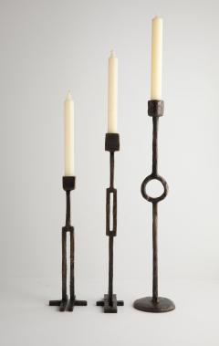 Jean Grisoni SERIES OF 6 CANDLEHOLDERS - 2318050