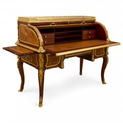 Jean Henri Riesener Antique French ormolu mounted roll top desk in the style of Riesener - 4187206