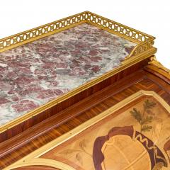 Jean Henri Riesener Antique French ormolu mounted roll top desk in the style of Riesener - 4187209