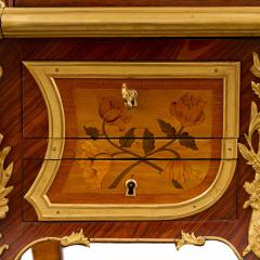 Jean Henri Riesener Antique French ormolu mounted roll top desk in the style of Riesener - 4187212