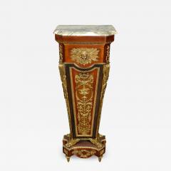 Jean Henri Riesener FRENCH ORMOLU MOUNTED AND MARBLE TOP PEDESTALS AFTER RIESENER 19TH CENTURY - 3560181