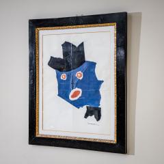 Jean Joseph Sanfourche Jean Joseph Sanfourche France 1929 2010 Blue Head dated 1972 - 4543019