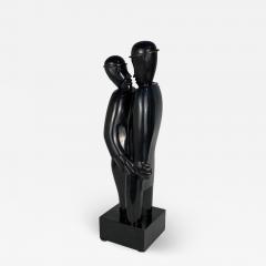 Jean Lambert Rucki French Bronze of a couple holding hands by Jean Lamber Rucki - 2339053