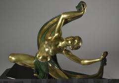 Jean Lormier Large Art Deco Bronze Dancer by Jean Lormier Art Deco Collection - 4291031