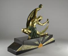 Jean Lormier Large Art Deco Bronze Dancer by Jean Lormier Art Deco Collection - 4291033