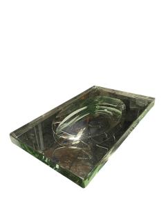 Jean Luce 1930s Saint Gobain glass vide poche attributed to Jean Luce - 4362927