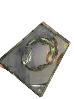 Jean Luce 1930s Saint Gobain glass vide poche attributed to Jean Luce - 4362929