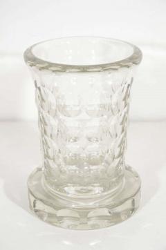 Jean Luce Rare and Refined Art Deco Crystal Vase by Jean Luce French circa 1930 - 1560712