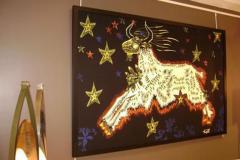 Jean Lurcat A Large Framed Mid Century Tapestry by Jean Lurcat - 255559