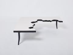 Jean Marais Jean Marais iron wood coffee table Hommage a Jean Cocteau 1972 - 2982599