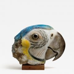 Jean Marie Fiori Blue Macaw s Head Jean Marie FIORI - 2822994