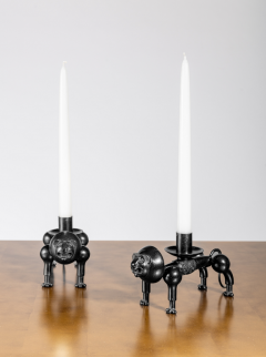 Jean Marie Fiori Lion Pair of Candlesticks 2023 - 4251010