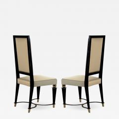 Jean Maurice Rothschild Jean Maurice Rotschild pair of chicest dinning chairs - 1541238