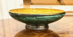 Jean Mayodon Yellow Ceramic bowl by Jean Mayodon - 4778918