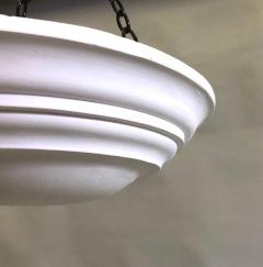 Jean Michel Frank 2 French Modern Neoclassical Plaster Pendants Flush Mounts Jean Michel Frank - 1568480