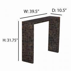 Jean Michel Frank A Mica Covered Console Table in the manner of Jean Michel Frank  - 4137456