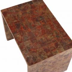 Jean Michel Frank A Mica Covered Waterfall Coffee Table in the Manner of Jean Michel Frank - 4648892
