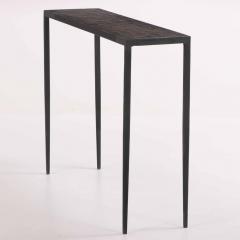 Jean Michel Frank A Mica Wrought Iron Console Table in the manner of Jean Michel Frank  - 4137452