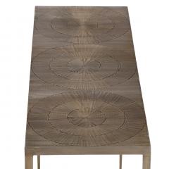 Jean Michel Frank A Pair of Bronze Wash Iron Console Tables in the manner of Jean Michel Frank  - 4439288