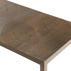 Jean Michel Frank A Pair of Bronze Wash Iron Console Tables in the manner of Jean Michel Frank  - 4439289