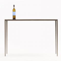 Jean Michel Frank A Pair of Iron Console Tables in the manner of Jean Michel Frank  - 4441959