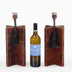 Jean Michel Frank A Pair of Mica Covered Table Lamps in the Manner of Jean Michel Frank  - 4540925