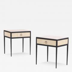 Jean Michel Frank A Pair of end tables or nightstands in the manner of Jean Michel Frank  - 4010219