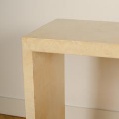 Jean Michel Frank A pair of console tables covered in parchment in the manner of Jean Michel Frank - 1757917