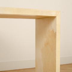 Jean Michel Frank A pair of console tables covered in parchment in the manner of Jean Michel Frank - 1757938